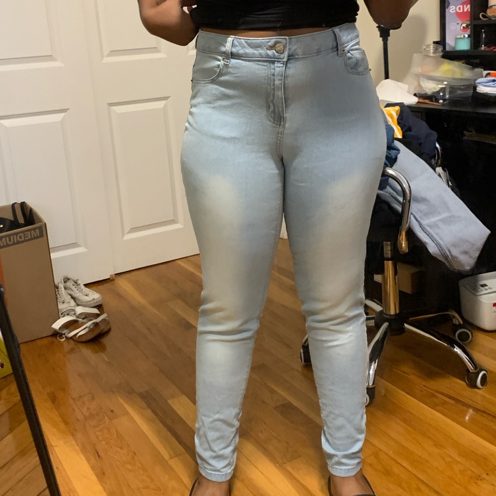 Light Blue Denim Jeans